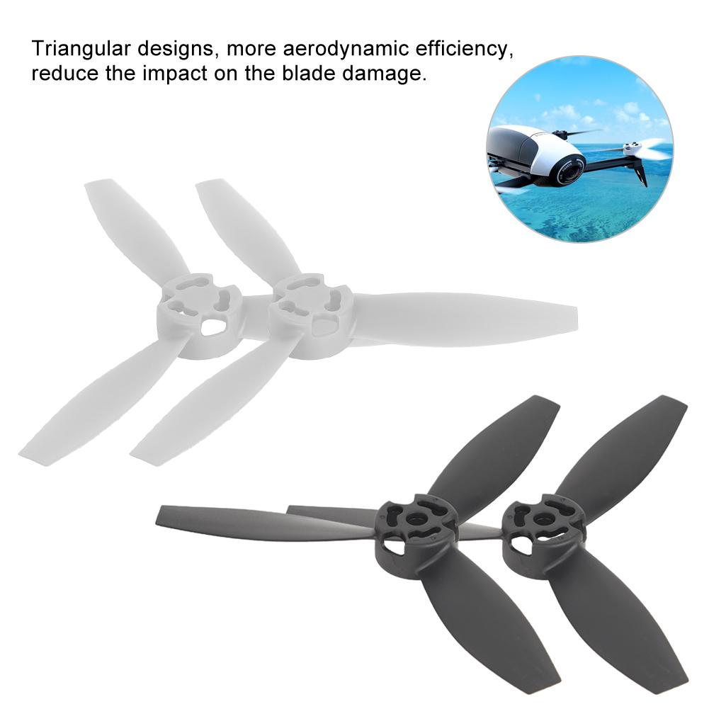 4pcs RC Airplane Propeller Modified Accessory Replacement Fit for Bebop 2 DroneType C
