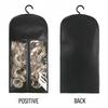 1pc Wig Storage Bag with Hanger Holder Case Dust-Proof Organizer for Professional Hair Extensions Water-Resistant Wig Pouch