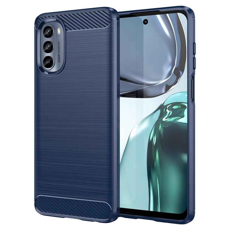 For Cover Motorola Moto G62 5G Case For Moto G62 5G Bumper Silicone Carbon Fiber Case For Moto G62 G32 G52 G82 G22 E22 E32 G60S