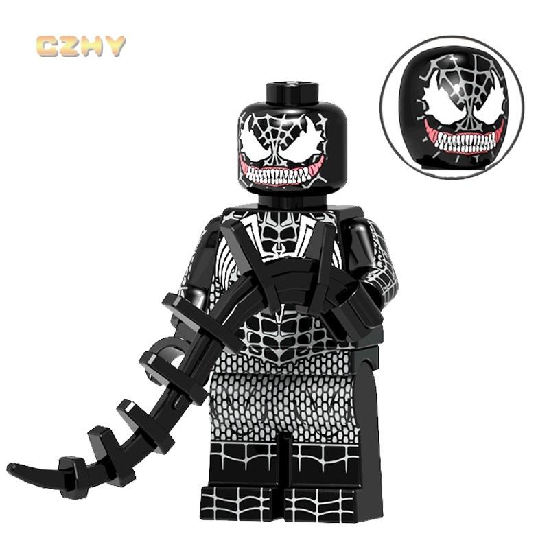 Pink Deadpool Minifigures Lego Venom Batman Blocks Toys