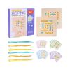 Montessori Early Education Children'S Double Battle Pattern Rope Game Exercise Baby Hand-Eye Coordination Toy