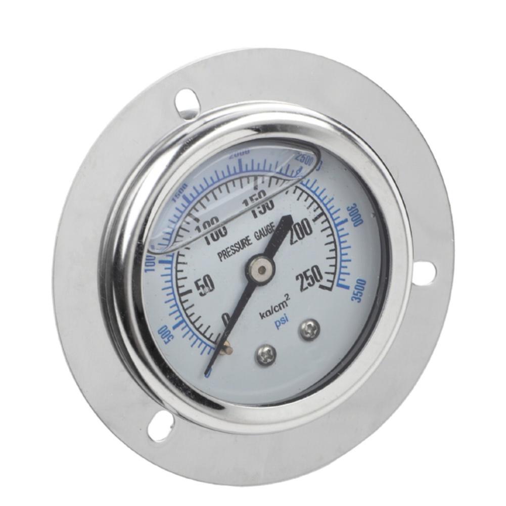 For DIY Tasks 50mm Dial Diameter 250KG Pressure Meter Automotive Pressure Gauge Advanced Sensing Technology Easy To Read Gauges
