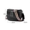 Sommer Einfarbig Kleine Fashion Echtes Leder Umhängetaschen für Frauen Designer Damen Sattel Taschen Schulter Messenger Tasche sac ein haupt