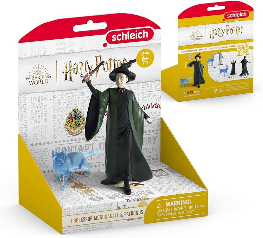 Schleich Harry Potter Series Professor McGonagall and Patronus 42682