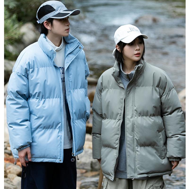Winterjacken Leicht Warm Entendaunen Gefüllt Verdickt Kältefest Warm Winddicht Wasserdicht Outdoor Sport Baumwollmäntel Plus Samtjacken