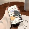 Case for Samsung Galaxy S25 S20 Ultra S26 S24 Plus Note 20 8 9 10 S23 S21 FE S10 S9 Funda Phone Cover Cartoon Cute Cat