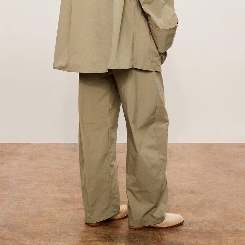Less 2024 Autumn Loose Fit Banana Pants