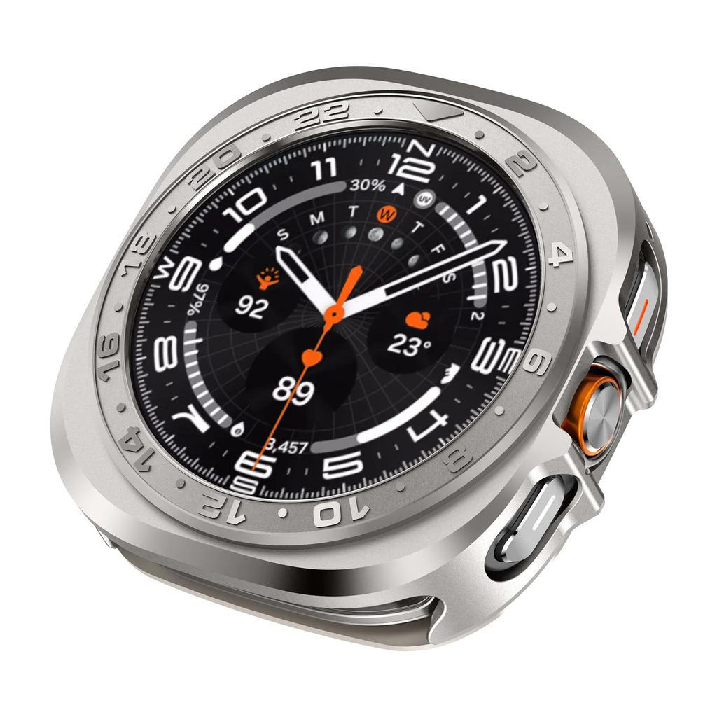 Metal Case For Samsung Galaxy Watch Ultra 2025 Case Accessories Hard Frame Metal Case for Samsung Galaxy Watch 7 Ultra 47mm