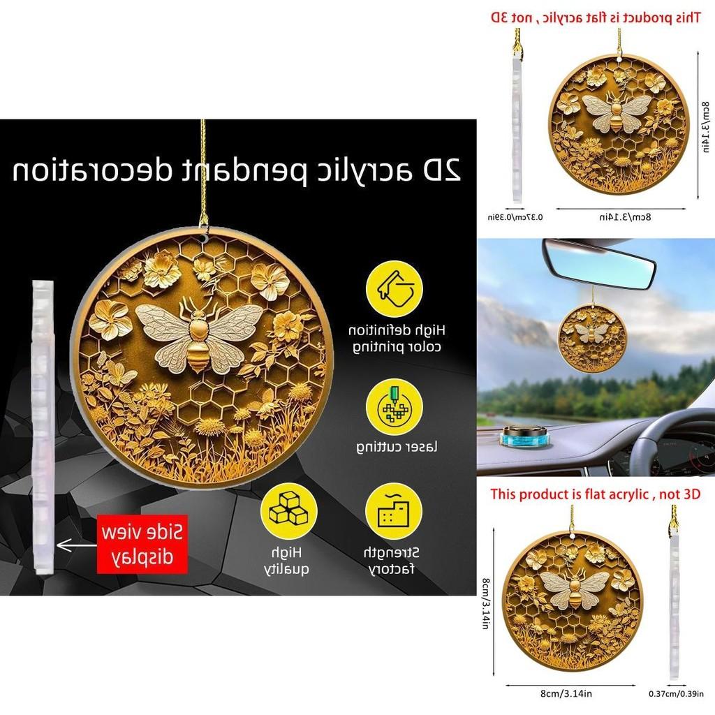 Cartoon Playful Bee Wreath Hanging Decoration Perfect For Gifts Decor And