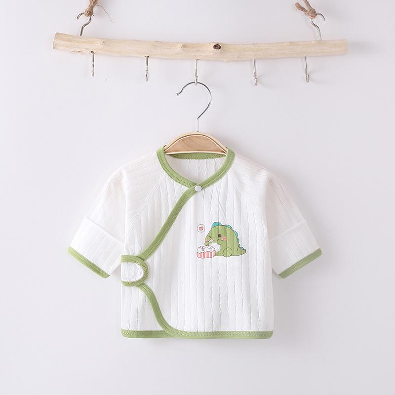 Pijama Nou-născut din Bumbac Pur Ultra-Subțire, Costum Călugăr pentru Bebi pentru Vară