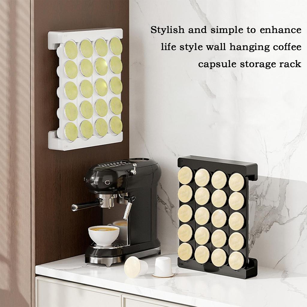 Coffee Pod Holder Display Rack Organization Coffee Pod Stand For Home Indoor Offices Kitchens Cafe Bakers Family
