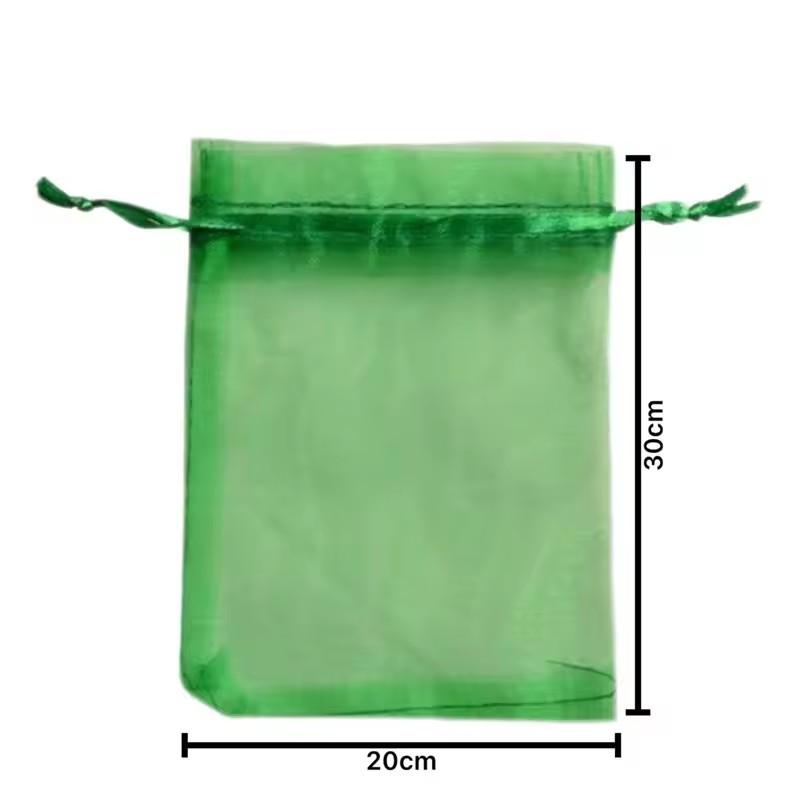 50/100Pcs Grapes Fruit Protection Bags Pest Control Anti-Bird Garden Netting Bags Mesh Agricultural Tree Garden Tool Bags