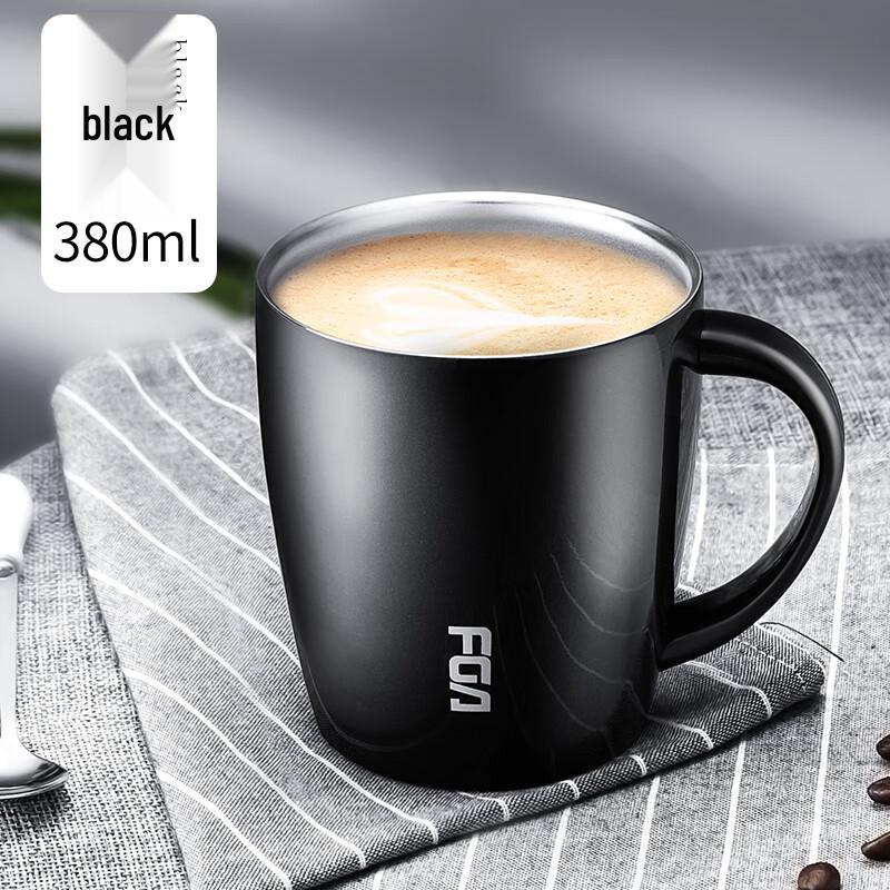 Ally Insulated Coffee Mug with Lid and Spoon