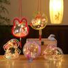 DIY Mid-Autumn Festival Glowing Lantern Kits for Kids - Ancient Style with Rabbit & Flower Designs
