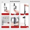 Retractable Phone Stand with Fill Light for Video Recording & Live Streaming