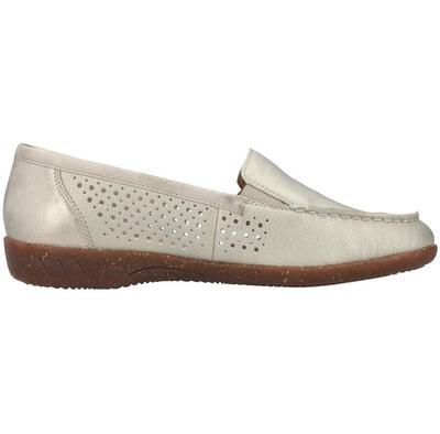 Slip-ons femininos Damen 47656 dourado