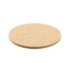 Good-L Cork Coasters, Round (Smooth Double-Polished Finish) [Diameter 90mm, Thickness 3.5mm / Pack of 30]