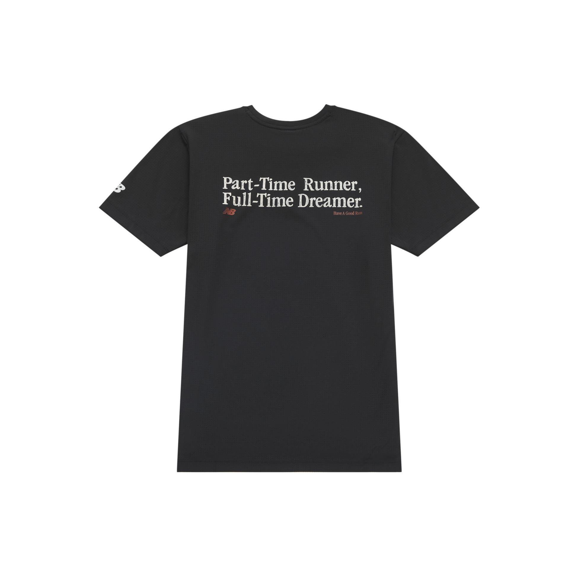 

New Balance Hypersports Designer Series Quick-Dry Running Sports Base Layer Short Sleeve T-Shirt Unisex Tops Black NEE25031-BK