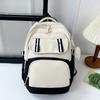 Schoolbag1011 winter new high value fashion light simple student bag tide Korean version large capacity travel backpack