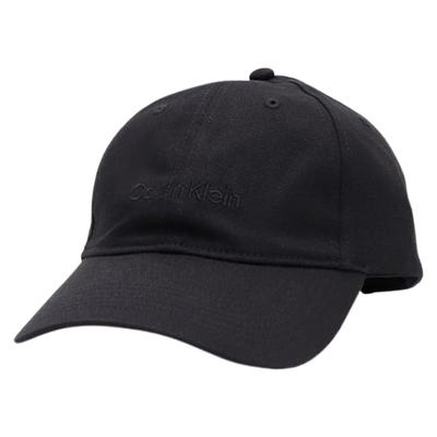 Ck Cap Baseball Cap Hat Logo Cotton LOGO EMBROIDERY BASEBALL CAP 4D5003G [Calvin Klein] Men's Women's BLACK(001) ONE_SIZE [Item]