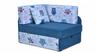 Children's Corner Sofa Bambino Extendable Container Bed Children's Mattress Kubuś