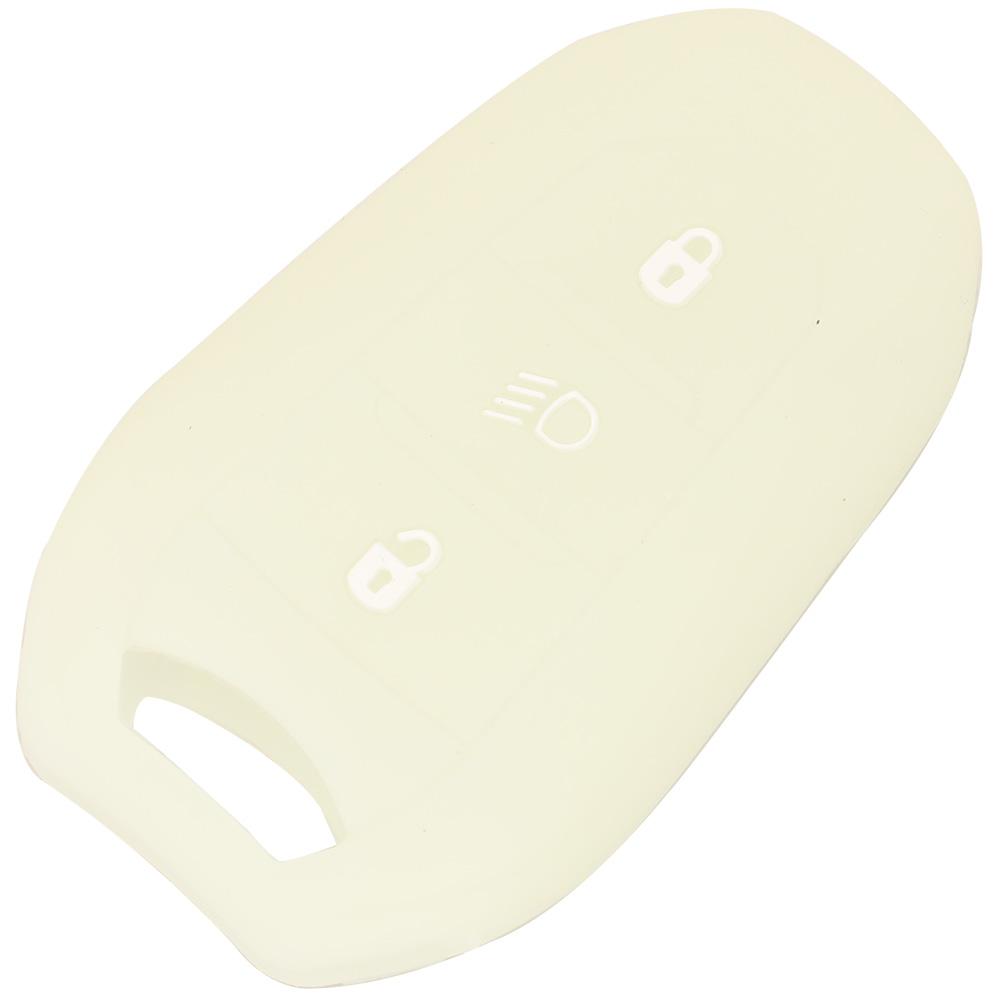 Jingyuqin Shell Cover Holder Car Key Fob Case For Peugeot 208 DS3 5008 DS5 DS6 For Citroen C4 C5 X7 Silicone Rubber Smart