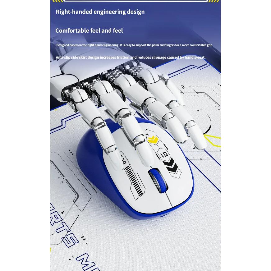 Custom logo Ergonomic 6 Buttons Rechargeable 1600dpi Portable 2.4g Wireless bluetooth Mouse for Laptop Pc