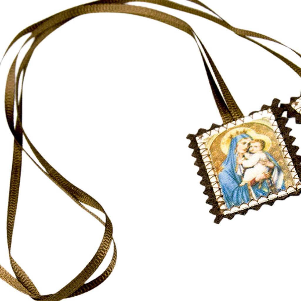 Scapulars Catholic Camel Necklace Youth Wearable Devotional Man