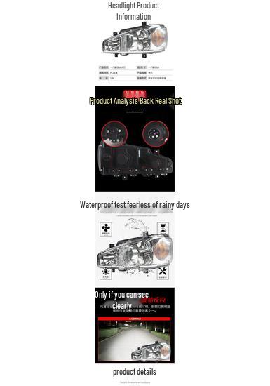 LED Headlight for FAW Jiefang J6, Compatible with J6pmL Assembly, Front Modification Accessory Premium Right