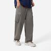 Li Ning Sports Lifestyle Series Solid Color Mid Waist Comfortable Breathable Versatile Straight Leg Casual Pants Men Bottoms Asphalt-Gray AKXV133-6