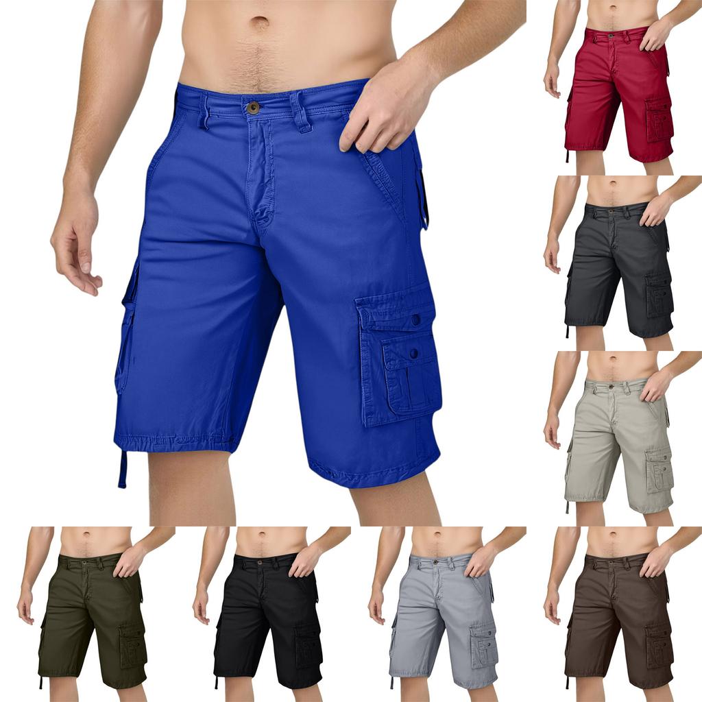 Men's Summer Large Casual Loose Sports Pants Beach Shorts
