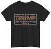Donald Trump 2024 Take America Back Leopard Print Gift Women T-Shirt Mens Womens Tees Top