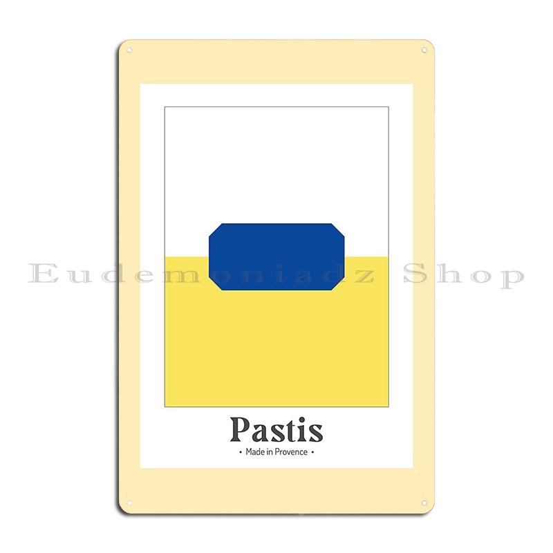 

Pastis 51 Metal Signs Cinema Living Room Cinema Retro Plaques Pastis Tin sign Posters 20x30cm（7.8x11.8inch）