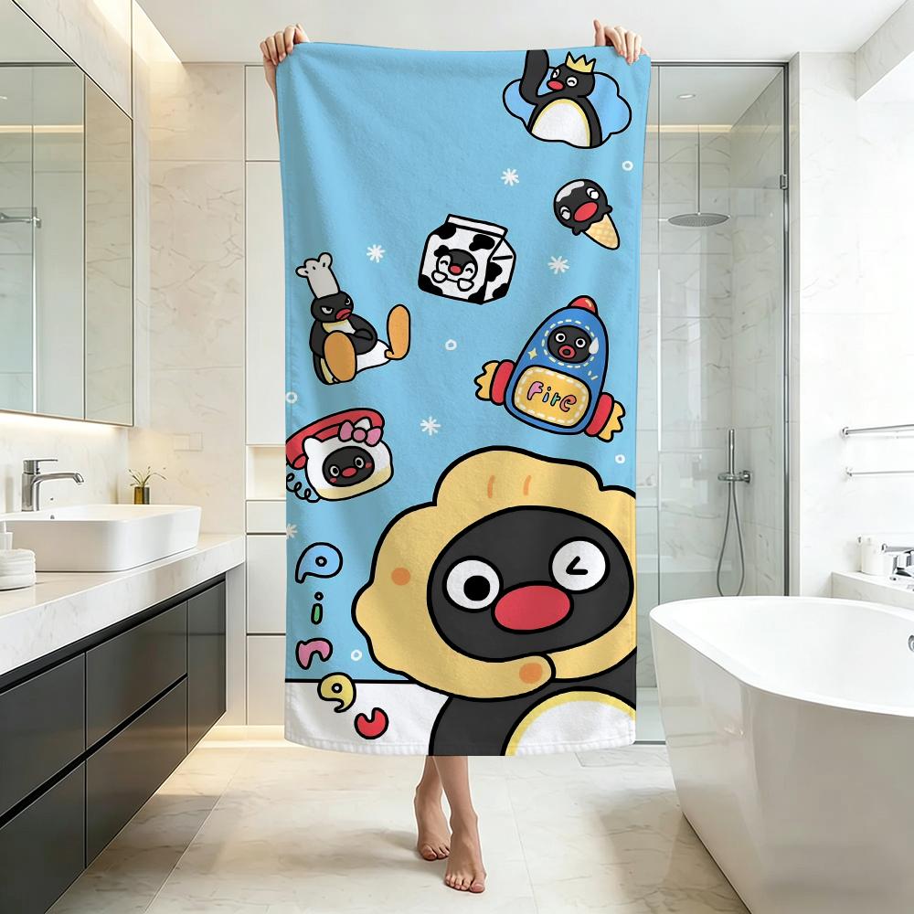 Cute P-PinguS Towel Five-Star Hotel Quality Eco-Friendly Ultra Soft Thick Towels & Beach Towels