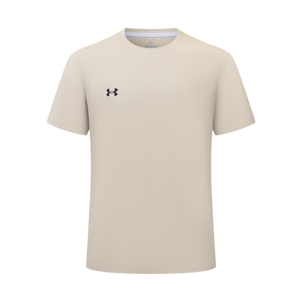 Under Armour Short Sleeved T Shirts Unisex Khaki 26500508-280