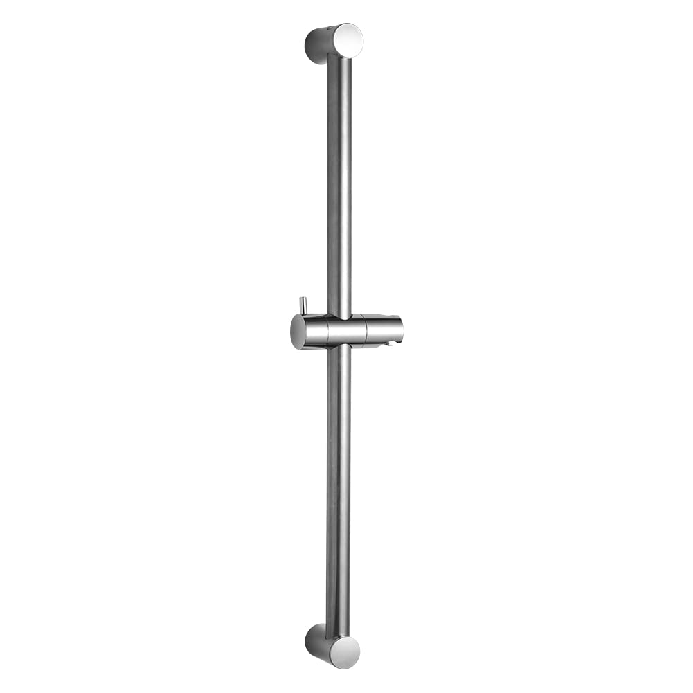 OFFO Shower Slide Bar 600mm, Adjustable Hole Pitch, Slide Bar Attachment Shower Hook, Japanese Instructions Included, Bathroom Shower Bar, Retrofit, H