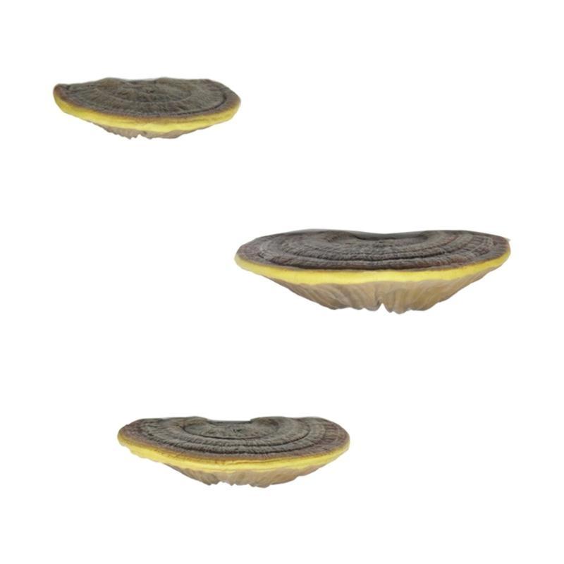 Mehrzweck Pilz Wand Schweberegale Set von 3, Home Office Dekorationen