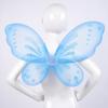 Girls Sparkling Fairy Angel Sheer Wings for Kids Photography Masquerade Halloween Christmas Party Cosplay Costume