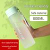 Large Capacity Sports Water Bottle with Frosted Finish and Portable Handle - Ideal for Outdoor Use and As a Promotional Gift