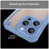 Seria Armor Etui na iPhone 16 Pro PC+TPU Półprzezroczyste Matowe Wykończenie Ochronne Etui na Telefon