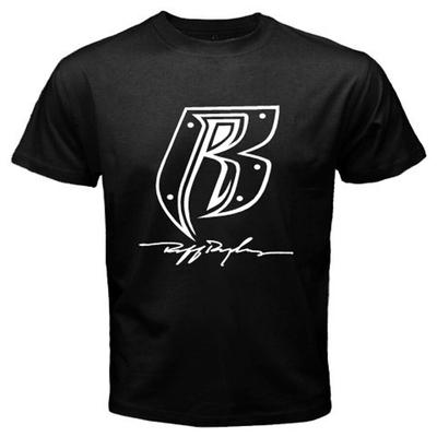 Ruff Ryders Rap Hip Hop Music Underground Black T-Shirt