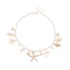 Multifuntional Shell Pendant Necklace Beaded Necklace Fashionable Clavicle Chain Necklace Perfect for Various Occasion