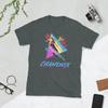 Ski Chamonix, Skiing Shirt, Retro Ski France Gift Short-Sleeve Unisex T-Shirt