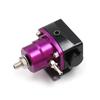 AN6 Universal Adjustable Fuel Pressure Regulator With Gauge+AN6 Fuel Line Hose Fittings End Kit Hoses Connectors Aluminum Alloy