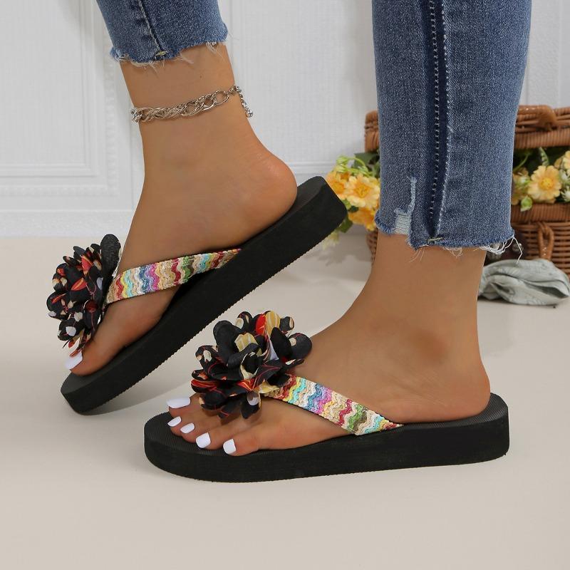 Moda Femei Flip Flops Vară Plajă Platformă Papuci Casual Exterior Sandale Pantofi Vară Femei
