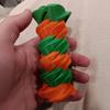 3D Printed Spiral Toy Vortex Thread Illusion Impossible Spiral Passthrough Sculpture Figurine Stress Relief Kids Adults Mini Spiral Fidget Toy