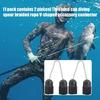 Spearfishing Connector Spear Connection Accessories Wishbone Latex Tube Adapter Fishing Tool Wear Resistant 14mm Thread