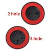 1 szt. 82mm ABS 2 3 Otwory Samochodowy Znak Logo Emblemat Naklejka na Maskę Przód Tył Bagażnik dla BMW E87 E46 E28 E60 G20 G03 G05 F10 E93