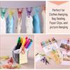 Mr. Pen- PVC-Coated Utility Clips, 2 Inch, 18 Pack, Colorful, PVC-Coated Steel Chip Bag Clips for Sealing Food, Paper Holder, Clothesline Clip for