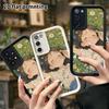 Phone Case: 2D Flat Samsung Galaxy A34 A35 M05 M06 S20 S22 S21 FE Plus 5G Protective Case, Girl In a Sea of Flowers, Perfect Holiday Gift for Christma